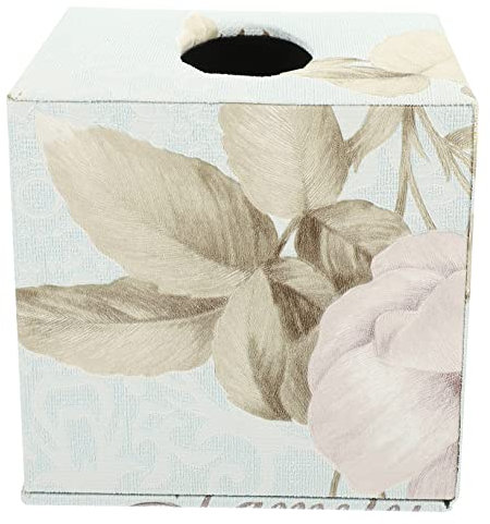 Ciieeo Box Leather Paper Box Tissue Holder for Car Napkin Storage Holder Car Napkin Holder Tissues Dispenser Decor for Car Vintage Tissue Dispenser Car Paper Towel Holder Density Plate
