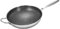 CRILSTYLEO Padella Antiaderente Wok A Nido Dape in Acciaio Inossidabile Con Doppi Manici 34 Cm Facile Da Pulire Ideale Per Fornelli A Gas