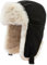 CLAPE Herren Fliegermütze Winter Warme Trappermütze Winddicht Outdoor Kunstfellmütze Anpassbar Wintermütze mit Ohrenklappen Russenmütze