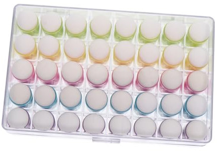 COHEALI Boys and Girls Drawing Toy Accessory 40 Pack Mixed Colors Finger Painting Sponge Set Art Paint Set for Boys and Girls Boys and Girls Sponge Painting Brush Set Fun for Boys Girls