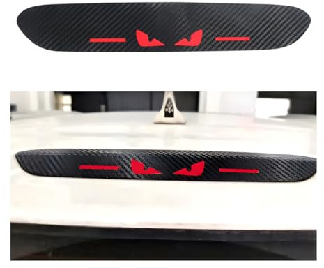 JNNJ Auto-Kofferraum-Aufkleber Für LKW, Kofferraum Schutzbrett Anti-Kratz Dekoration Aufkleber Styling Zubehör, Auto Kohlefaser Bremslicht Kofferraum Aufkleber, Aufkleber Für Den Kofferraum Auto