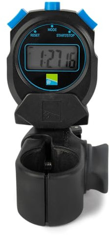 Preston Innovations Offbox Seatbox Stopwatch, Function to Time Casts, Clock Function, 36mm Snaplok knuckle, 30mm Insert, Code P0110104.
