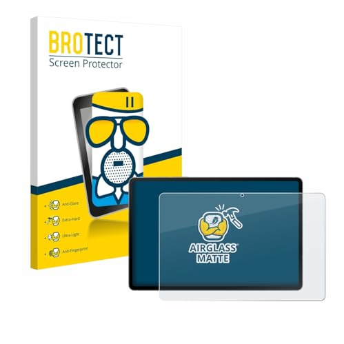 BROTECT Schutzglas für Samsung Galaxy Tab S10 FE 5G | Entspiegelnder Displayschutz Made in Germany Schutzfolie Glas Matt Anti-Reflex Kratzfest 9H Anti-Fingerprint Einfache Montage