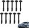 10Pcs Screw Box Car Air Filter Cleaner Air Filter Housing Retaining Bolts Cleaner Box Lid Screws Set General Purpose Retaining Screws (33.5mm x 5mm)