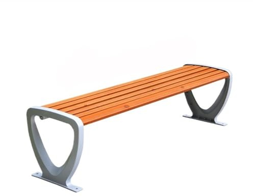 Dh2yjnbf3 Garten Log Color Outdoor Bank ohne Rückenlehne Multiplayer Parkbank Sitzbank