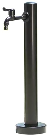Colonne à Eau De Jardin avec Robinet Robinet ExtéRieur Antigel Multifonction Colonne d'eau Pompe à Eau Porte-Tuyau D'Arrosage Colonne à Eau De Jardin(Noir E - 60cm)