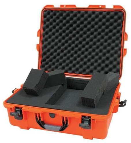 NANUK 945 Wasserdichter Hartschalenkoffer Mit Plüschschaumeinlage - Orange