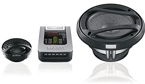 Audison AV K6 - Sistema di altoparlanti hi-end a due vie da 165 mm con woofer, tweetee e crossover - 250W
