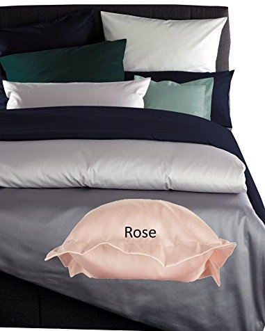 Curt Bauer Mako Satin Bettwäsche Uni Größe 140x200+70x90 cm Farbe 3543 Rose