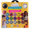 GRIM'TOUT- Estuche de Maquillaje, 17 Colores: 15 de los cuales 5 nacarados en 2 ml + Negro y Blanco en 7 ml, Taille S (GT41637)
