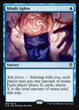 Magic The Gathering - Minds Aglow (093/351) - Commander 2016