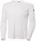 Helly Hansen Men's HH Tech Crew Long Sleeve, White, M