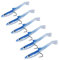 Sunlera 6pcs / Set morbide Mare Anguilla Esche 80 Millimetri / 2.3g False Esca per la Pesca Paddle Tail cicerello Artificiali Esche