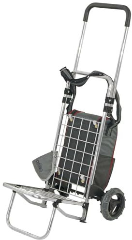 Carro portaobjetos extensible con bolsillo nevera