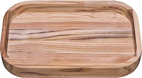 Tramontina Holzschale aus Teakholz, 40 x 25 x 5 cm
