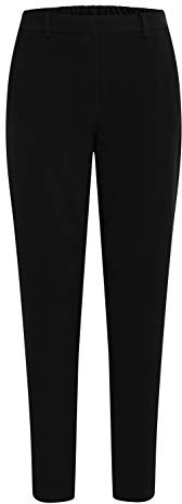 b.young Damen Hose Stoffhose 20803141, Größe:34, Farbe:Black (80001)
