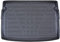 SCOUTT | Bandeja para maletero compatible con Arona a partir de 2017 (Suelo superior), con borde alto, alfombrilla protectora para maletero, estriada, enrollable