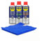 WD-40 Motorbike - Set cura e manutenzione della catena e lucentezza della carenatura con spray per pulizia 400 ml + Lubrificante per catene 400 ml + Lucidante in silicone 400 ml + Guanti WD-40