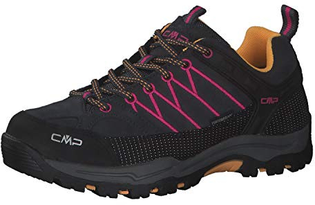 CMP 3Q54554 54UE Rigel Clima Protect Mädchen Outdoorschuh Nylonmesh wasserdicht, Groesse 36, anthrazit/rosa