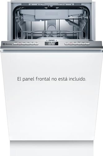 Balay 3VT5330DA Lavavajillas Totalmente Integrable, F, 45 x 81.5 cm, 10 Servicios, 46 dB, Puerta Deslizante, Tercera bandeja para cubiertos
