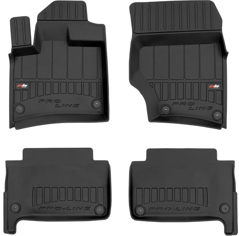 MOTOS Gummimatten Auto Fussmatte passend für Audi Q7 I 2005-2015 Verbessern Sie Ihren Reisekomfort mit Antirutschmatte Auto 3D- Allwetter fußmatten Auto, Schutz vor Verschmutzung