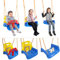 Portique Balancoire Enfants, Balançoire Bébé Enfants 3 en 1 Siège d'Oscillation Détachables Accrochant la Chaîne Résistante Swing Set,Adapted to Childhood to Adolescence