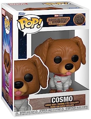 Funko Pop! Vinyl: Marvel - Guardians of The Galaxy 3 - Cosmo The Space Dog - Vinyl-Sammelfigur - Geschenkidee - Offizielle Handelswaren - Spielzeug Für Kinder und Erwachsene - Movies Fans