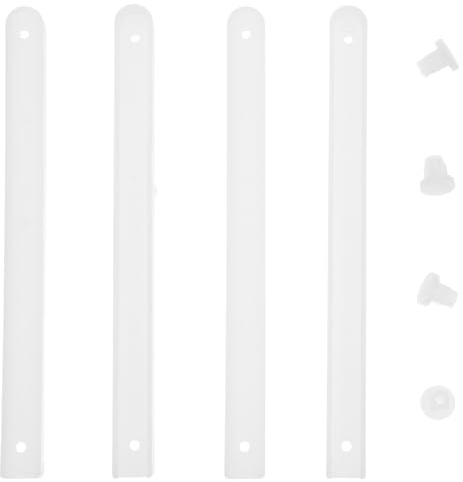 VILLFUL 4 Stück Schubladenschienen, Schublade, Kommode, Schubladenschiene, Gleitschiene, aus Kunststoff, seitliche Schubladen