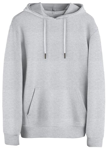 STARK SOUL Hoodie Blank - Kapuzen-Sweater Unisex | 270 GSM - innen angeraut - French Terry | Schwarz, Grau-Melange, Marine, Braun, Rot und Beige