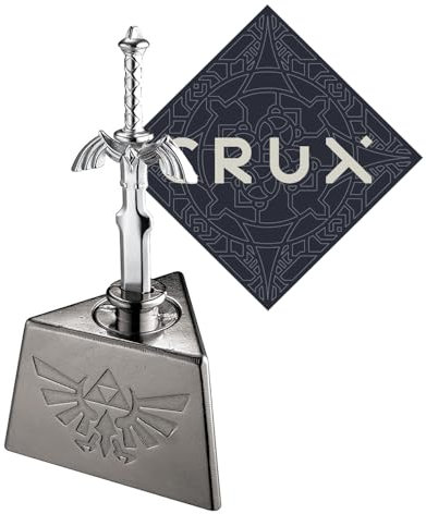 Hanayama Zelda Master Sword Puzzle – Level 6 von 6 – Schwierigkeitsgrad Großmeister – inklusive Crux Aufkleber
