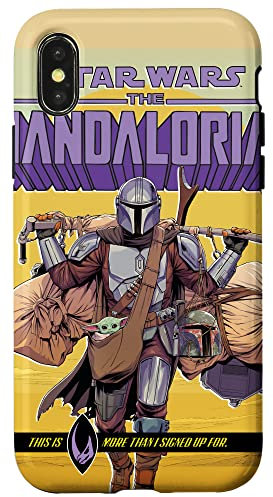 Hülle für iPhone X/XS Star Wars The Mandalorian Grogu — Mehr als ich angemeldet habe
