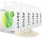 PETKIT Upgraded Clump+ Tofu Mixed Cat Litter, Ultra Absorbent and Fast Drying, 14.4kg/24L 100% Natural Ingredients Odor Eliminating Clumping Cat Litter, Dust-Free Low Tracking, Flushable, 6 Packs