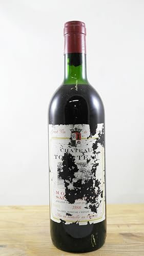Château Tourteau Bouteille de Vin Millésime 1986