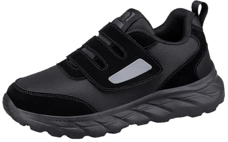 ZVJV Ortopediska tofflor för breddning justerbar bekväm artrit ödem skor breda fötter diabetiker lediga skor slip-on ortopediska sneakers herr dam