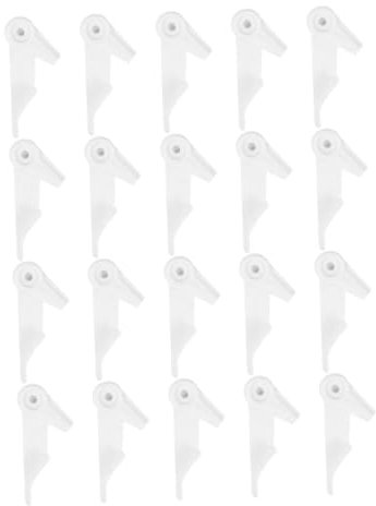 GLSTOY 20stücke Deckenlampenklammern Aus Kunststoff Verdickt Drehverschlüsse Für Lampenschirme Befestigungen Für Deckenleuchten Installieren Entfernen