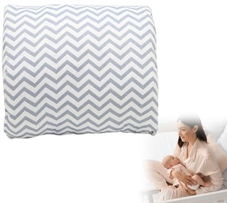 Stillkissen, Ministillkissen Baby, Streifen Stillen Armkissen, Baumwolle Breastfeeding Pillow, Kuscheliges Wiegenkissen Aus Weicher Baumwolle, Gemütliches Armkissen Für Baby, Geschenk Für Mütter