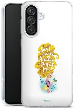 Silikon Hülle für Samsung Galaxy A56 5G Disney Princess BFF Rapunzel