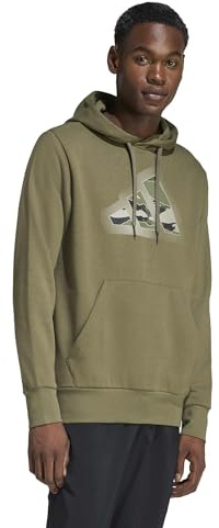 adidas Herren Camo Modern Logo Graphic Hoodie Grafischer Kapuzensweat (1er Pack)