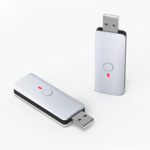 Bluetooth 5.3 Wireless Controller Adapter for Series X/S & Pro, USB Plug & Play for PC/Steam Deck, Zero Latency Gamepad Converter with Multi Device Support (White)