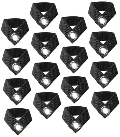 Gatuida 16 Stück Teiliges Zeltbefestigungsschnallen für Outdoor Aktivitäten für Camping Angeln Wandern und Familienausflüge Leicht und Kompakt Einfach zu Transportieren Lagern