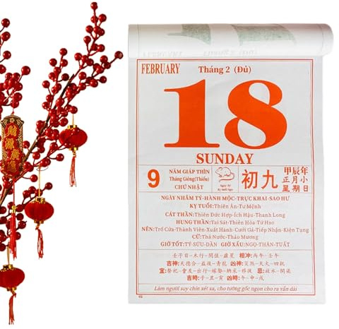 2026 Kalender Vietnamesischer Abreißplaner Aus Dickem Papier