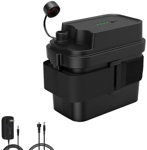 HJGHY 12v 7000mah, Power Bank Portatile da 12 V 5200 mAh 6400 mAh con Alimentazione a Batteria al Litio Ricaricabile da 24 V CC 2000 mAh 2600 mAh 3500 mAh per monitoraggio Esterno