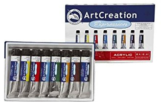 Royal Talens 9021708M Acrylfarbe Artcreation, 12 ml, 8er-Set