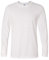 Gildan Men's Soft Style L/Sleeve T-Shirt, White, Large