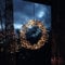 NETPROSHOP LED Lichterkranz Curly für Wand, Tür und Fenster 80 Leuchtmittel Indoor