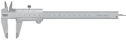 Taschen-Messschieber DIN 862, mit Feststellschraube, 150 mm / 6 inch
