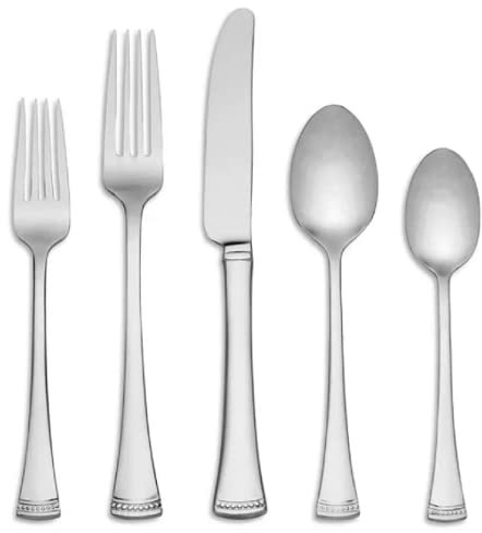 Lenox Portola 5-Piece Stainless Place Setting, Service for 1