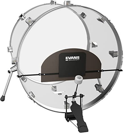 Evans Sound Off BassDrum Pad, universal - Accessorio per batteria