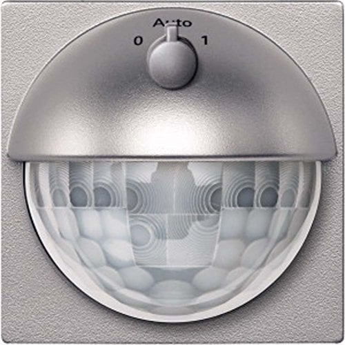 Schneider Electric Merten Argus 180 UP Sensor-Modul mit Schalter, Bewegungsmelder, System M, Innenbereich, Aluminium, Artikelnummer MEG5711-0460