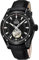 Festina Jaguar Uhr Für Herren J813/A Automatic Schwarz Edelstahl Case SchwarzLeder Band